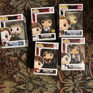 Funko Pop Pennywise Meltdown Figure - Red and White